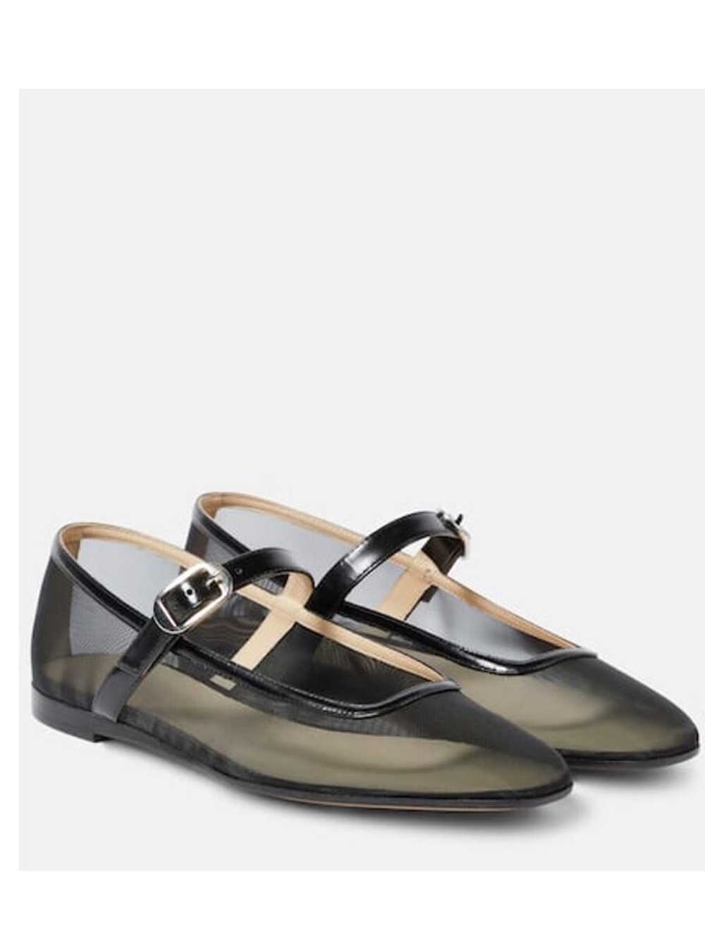 Le Monde Beryl mesh Mary Jane flats size 40.5EU
